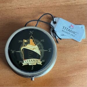 Titanic Pill Box from Titanic Belfast